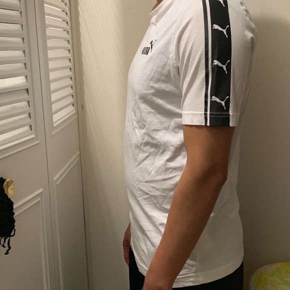 Puma White T Shirt - Picture 2 of 3